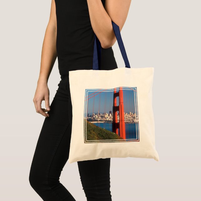 Bolsa Tote Ponte da porta do Ouro (Frente (produto))