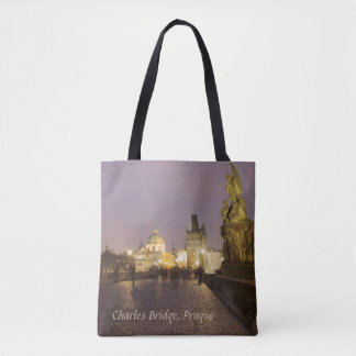 Bolsa Tote Ponte de Charles, foto da lembrança de Praga