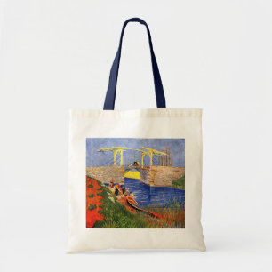 Bolsa Tote Ponte Langlois em Arles por Vincent van Gogh