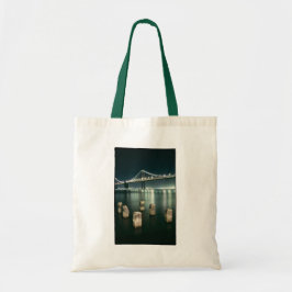 Bolsa Tote Ponte Oakland Bay na Noite