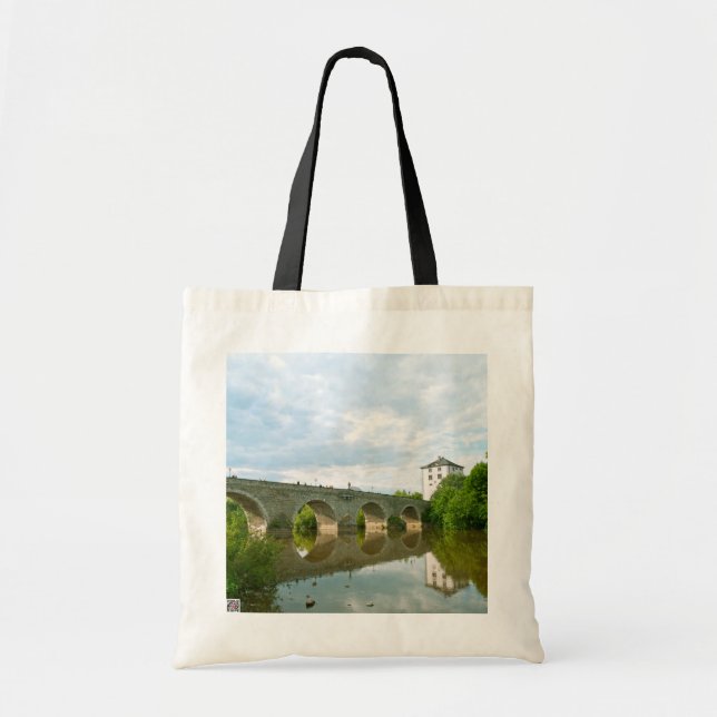 Bolsa Tote Ponte Velha de Limburgo no Lahn (Frente)