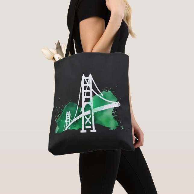 Bolsa Tote Ponte Watercolor (Close Up)