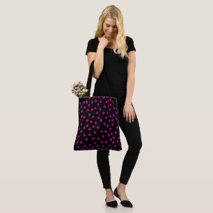 Bolsa Tote Pontinhos Divertidos de Halloween