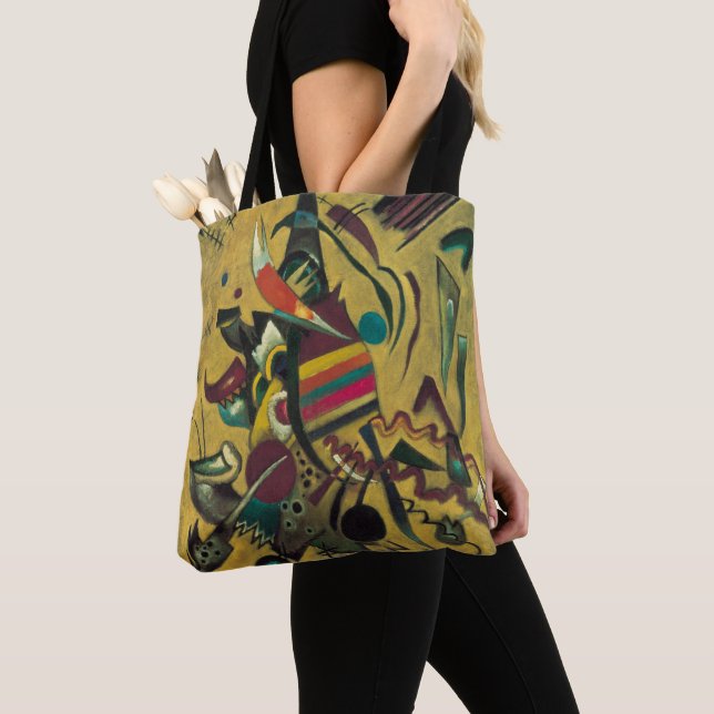 Bolsa Tote Pontos de Wassily Kandinsky, Expressionismo Vintag (Close Up)