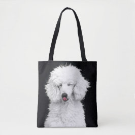Bolsa Tote Poodle Branco bobo