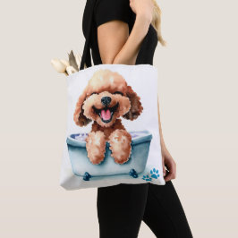 Bolsa Tote Poodle Dog