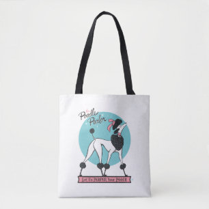 Bolsa Tote Poodle Parlor