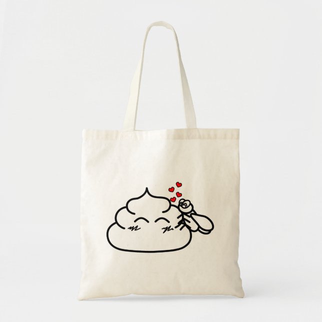 Bolsa Tote Poop in Love - Brootsch the PooPoo (Frente)