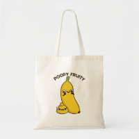 Poopy Fruity Fruta Engraçada Banana Pun