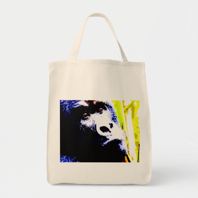 Bolsa Tote Pop Art Gorilla (Frente)