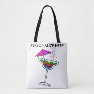 BOLSA TOTE POP ART MARGARITAS