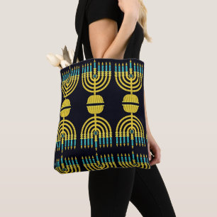Bolsa Tote Pop Art Menorah