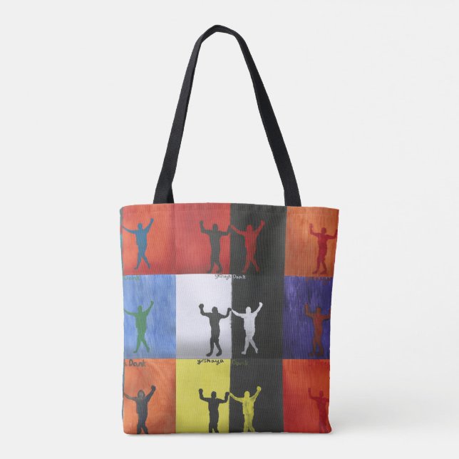 Bolsa Tote Pop art no.1 by Yeshaya Dank -  (Verso)