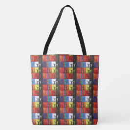 Bolsa Tote Pop art no.1 by Yeshaya Dank - unity & harmony