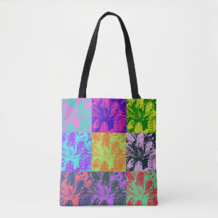 Bolsa Tote Pop Art Tropical Bold, Divertido e Colorido