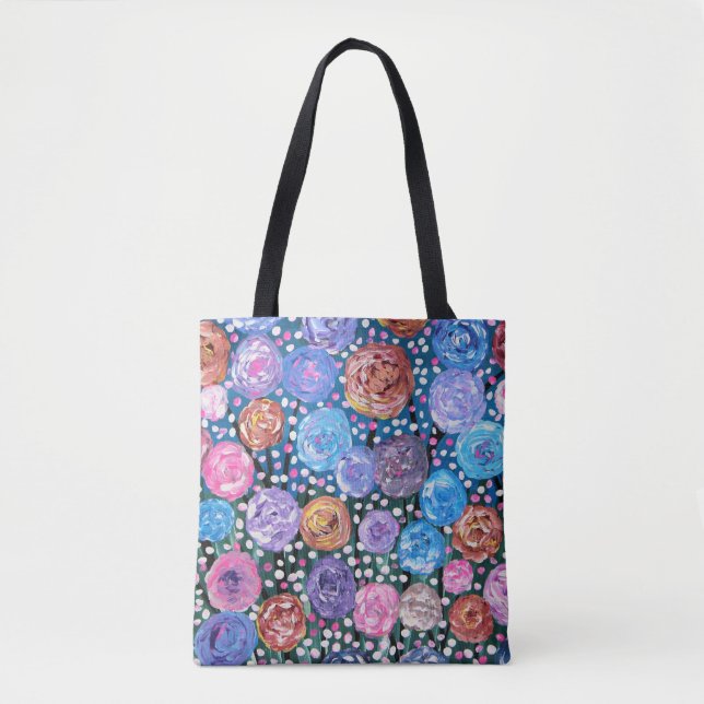 Bolsa Tote Pop da flor (Frente)