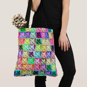 Bolsa Tote Pop de Impressão de German shepherd de Arte de Cac