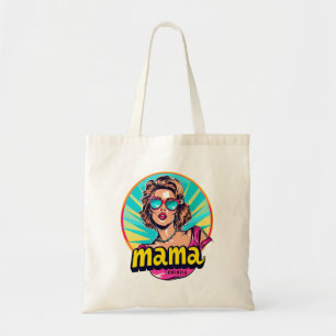 Bolsa Tote Pop de peça personalizada da mãe no art. 3