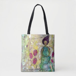 Bolsa Tote Pop do lírio
