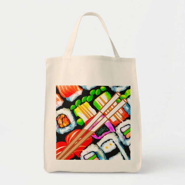 Bolsa Tote Pop Sushi (Frente)