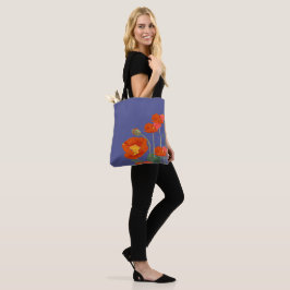 Bolsa Tote Poppies Brilhantes