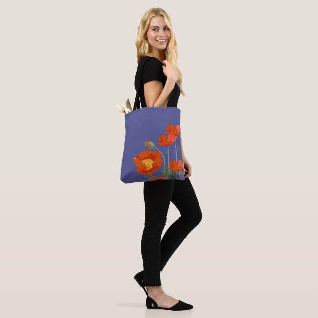 Bolsa Tote Poppies Brilhantes (No(a) Modelo)
