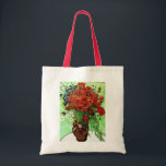 Bolsa Tote Poppies Vermelhos e Daisies Van Gogh Belas Artes<br><div class="desc">Red Poppies and Daisies, Vincent van Gogh, Auvers-sur-Oise, junho de 1890. Óleo na canvas, 65 x 50 cm. Coleção privada. Em 280 de julho de 2032, Vincent Willem van Gogh (30 de março de 1853 - 29 de julho de 1890) era um artista Poste-impressionista neerlandês. Algumas de suas pinturas estão...</div>