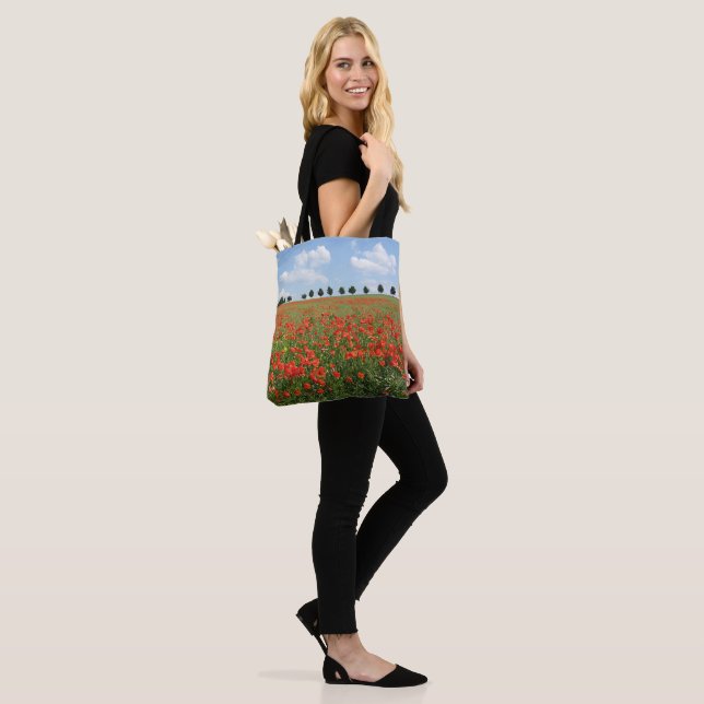 Bolsa Tote Poppy Field in Bloom (No(a) Modelo)