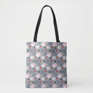 Bolsa Tote Pôquer Divertido e Chique