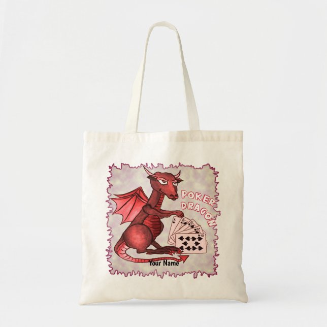 Bolsa Tote Pôquer Dragão  (Frente)