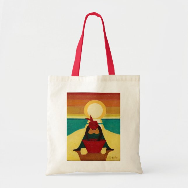 Bolsa Tote Por do sol africano 2009 (Frente)