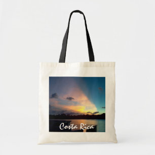 Bolsa Tote Por do sol de Tortuguero - Costa Rica bonito