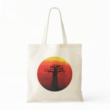 Por do sol do Baobab