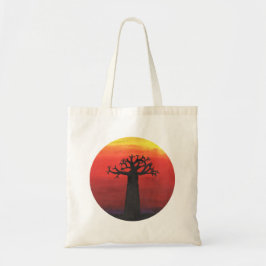 Bolsa Tote Por do sol do Baobab