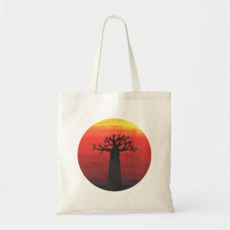 Bolsa Tote Por do sol do Baobab