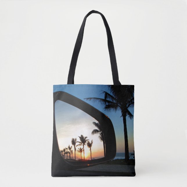 Bolsa Tote Por do sol em Rio (Frente)