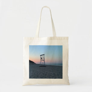 Bolsa Tote Pôr do sol na praia de Cape Cod