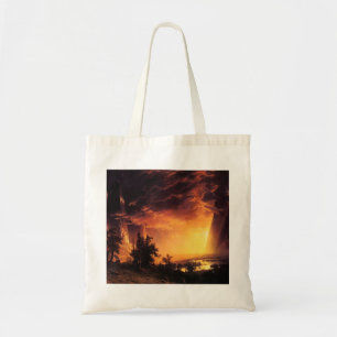 Bolsa Tote Por do sol na sacola do vale de Yosemite