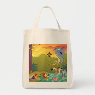 Bolsa Tote Pôr-do-sol no furo de água