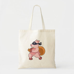 Bolsa Tote Porco como Runner