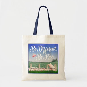 Bolsa Tote Porco Voador Diferente