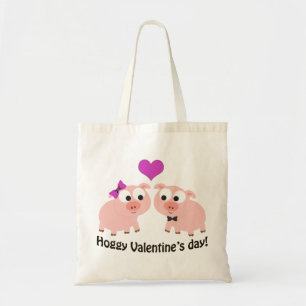 Bolsa Tote Porcos Dia dos Namorados Porcos