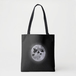 Bolsa Tote Porcos Voadores Noturnos