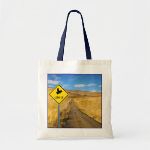 Bolsa Tote Porcos Voando Acima do Sinal