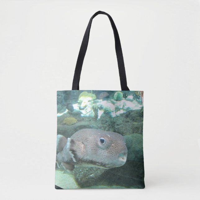 Bolsa Tote Porcupine Fish Close (Frente)