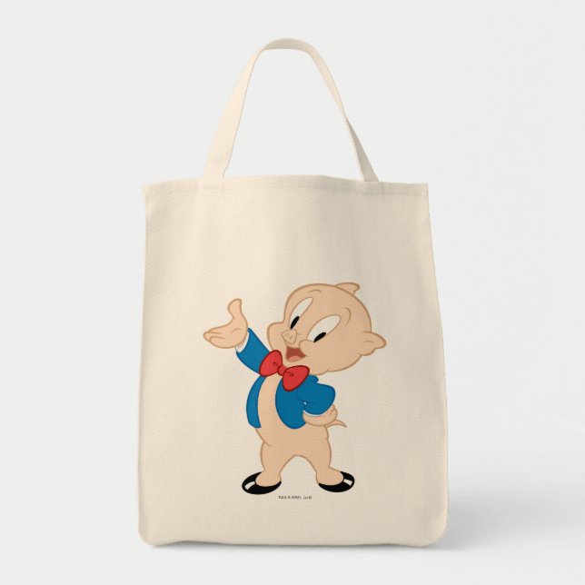 Bolsa Tote Porky Pig | Classic Pose (Frente)