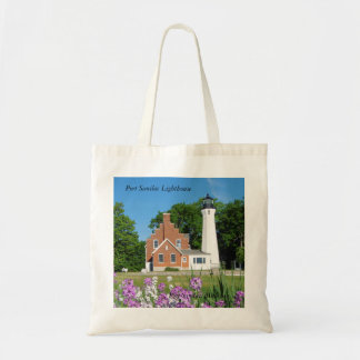 Bolsa Tote Port Sanilac Lighthouse saco
