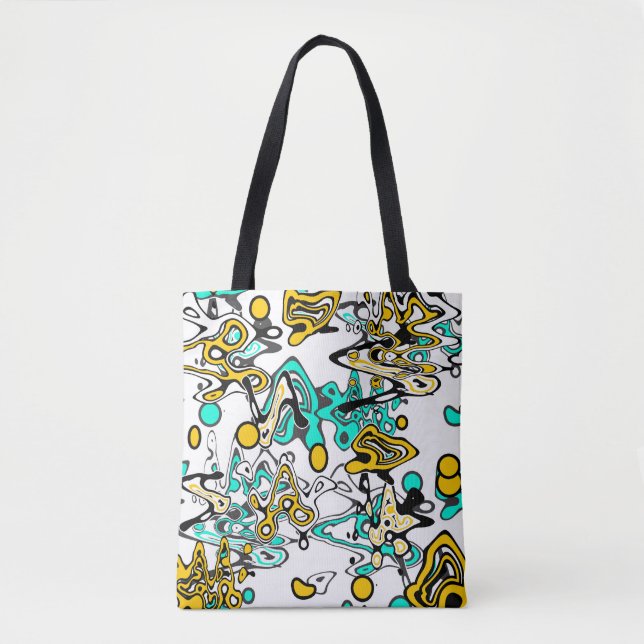 Bolsa Tote Porta, abstrato (Frente)