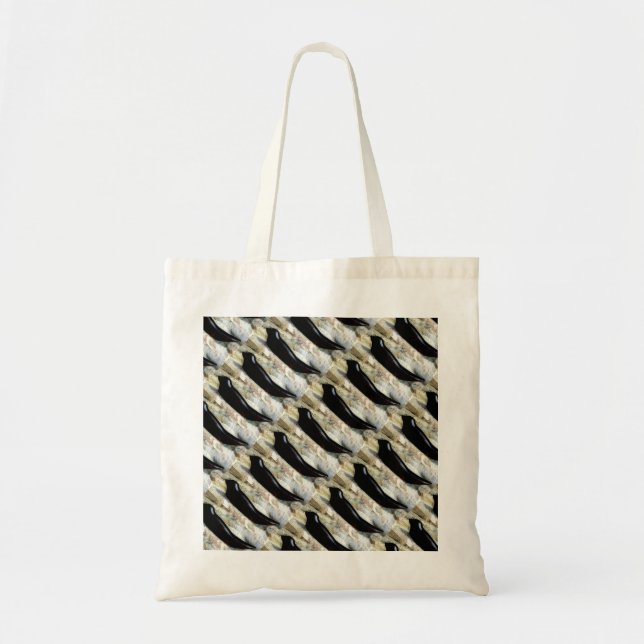Bolsa Tote porta-focas padrão de toalha (Frente)