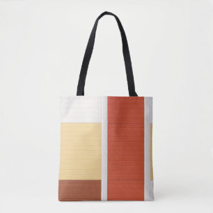 Bolsa Tote Porta vermelha e branca